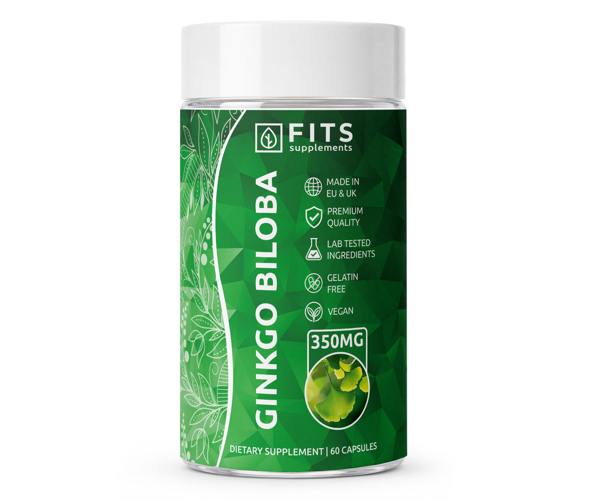 Ginkgo Biloba 350mg 60 kapslar