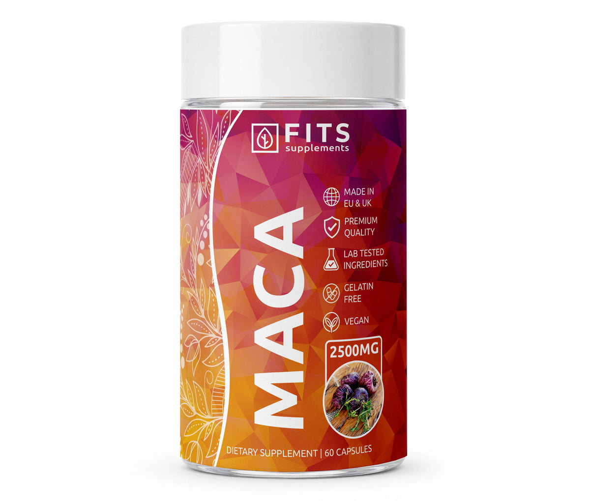 Maca Strong 2500 mg 60 kapslar