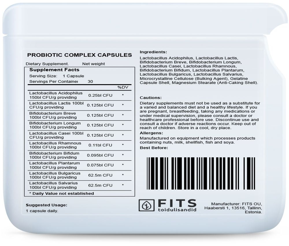 Probiotic Complex 30 capsules