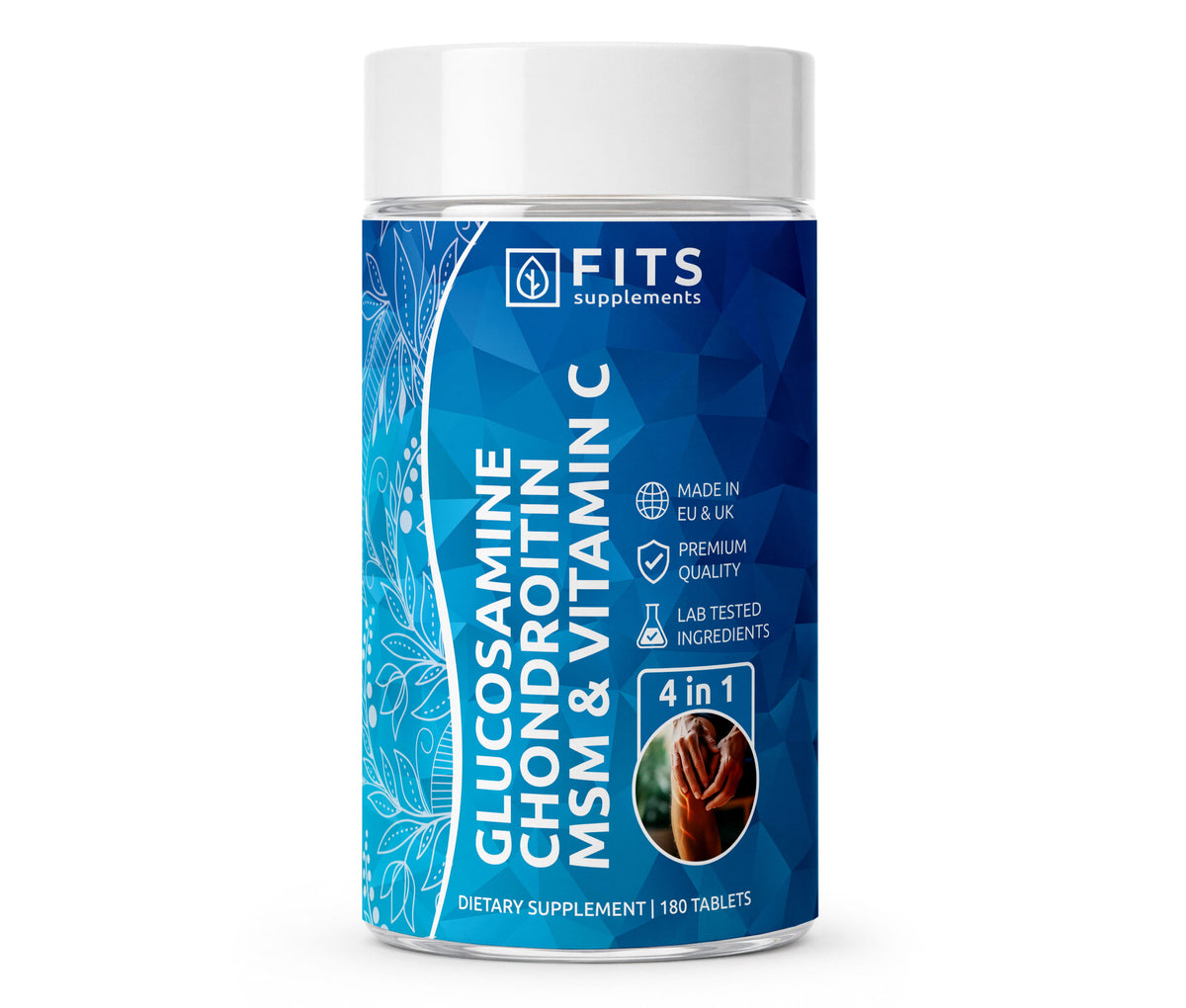 Glucosamine, Chondroitin, MSM and Vitamin C 180 tablettia