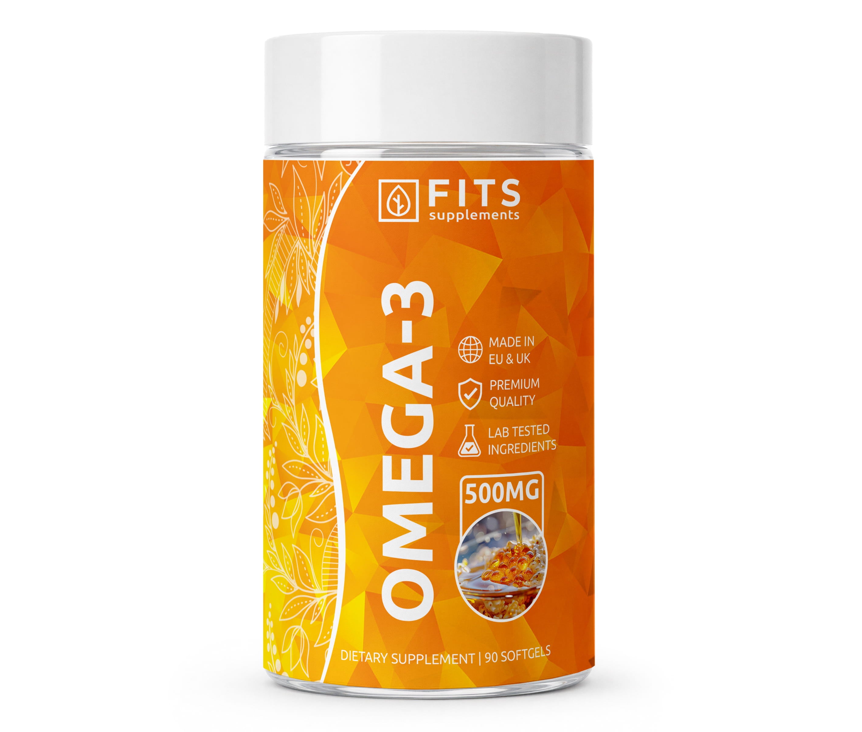 Omega-3 500mg Lapsille 90 geelitabletit