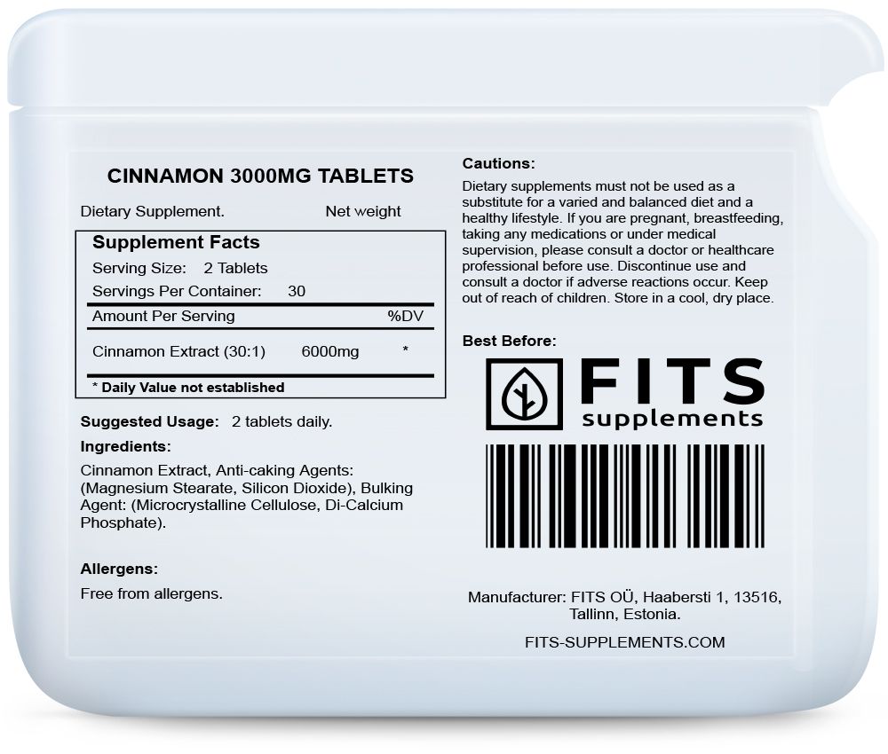 Kanel 3000mg 60 tabletter