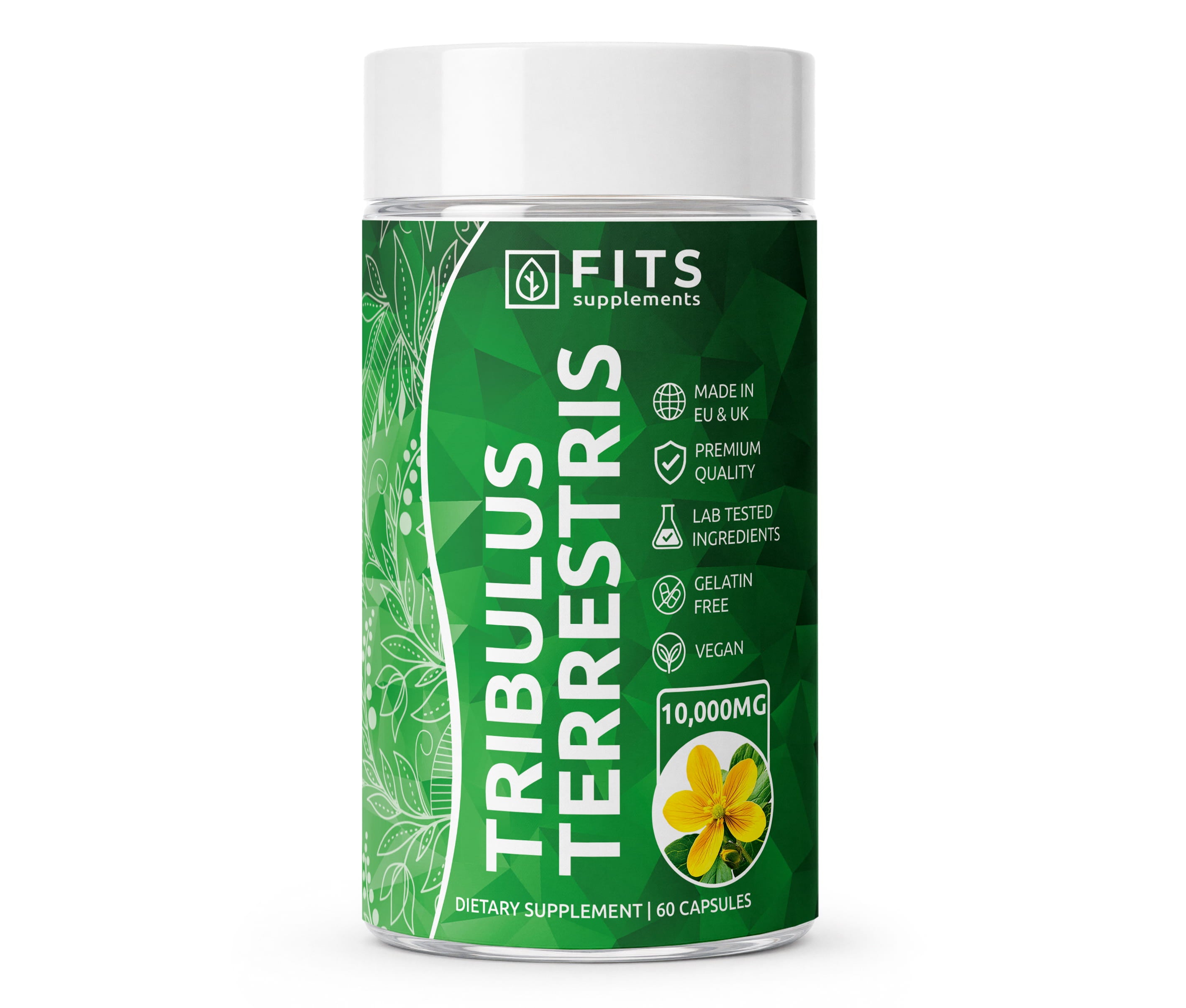 Tribulus Terrestris 10000 mg 60 kapslar