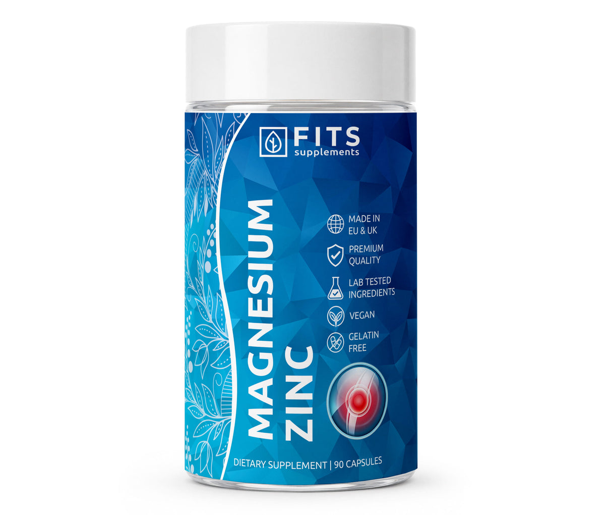 Magnesium and Vitamin B6 90 kapselia