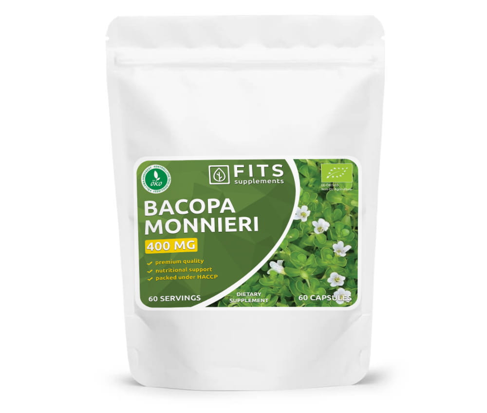 Bacopa Monnieri 400mg 60 kapslar