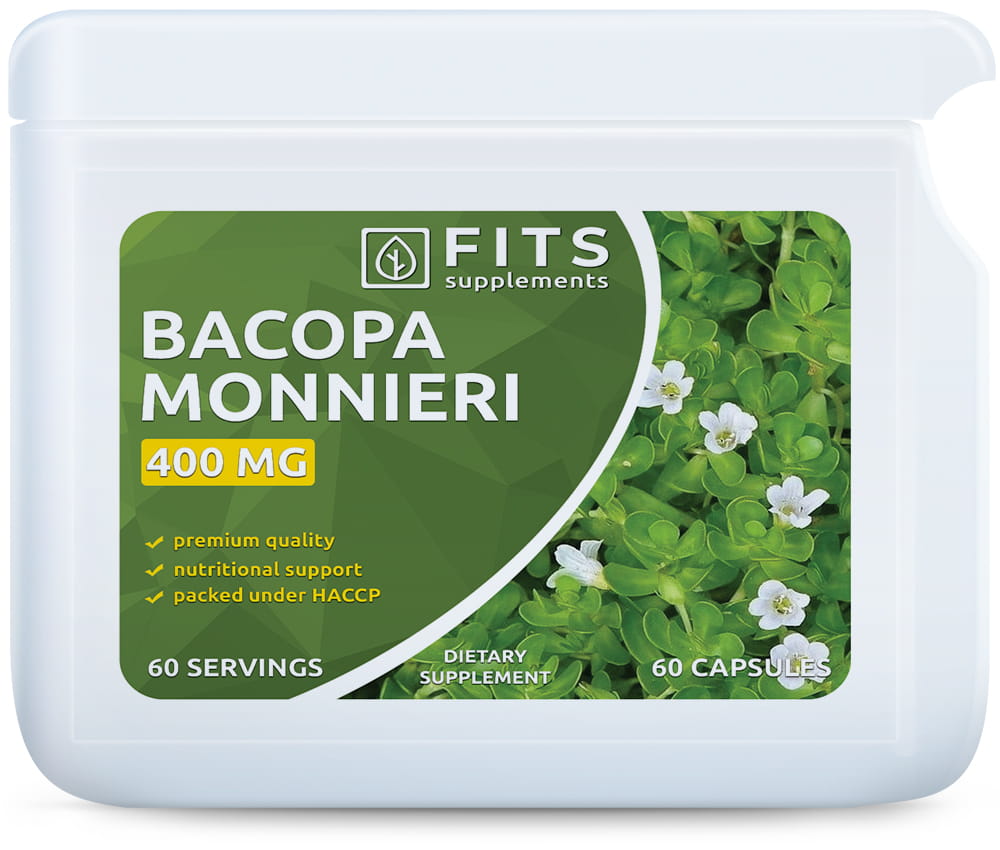 Bacopa Monnieri 400mg 60 kapslar