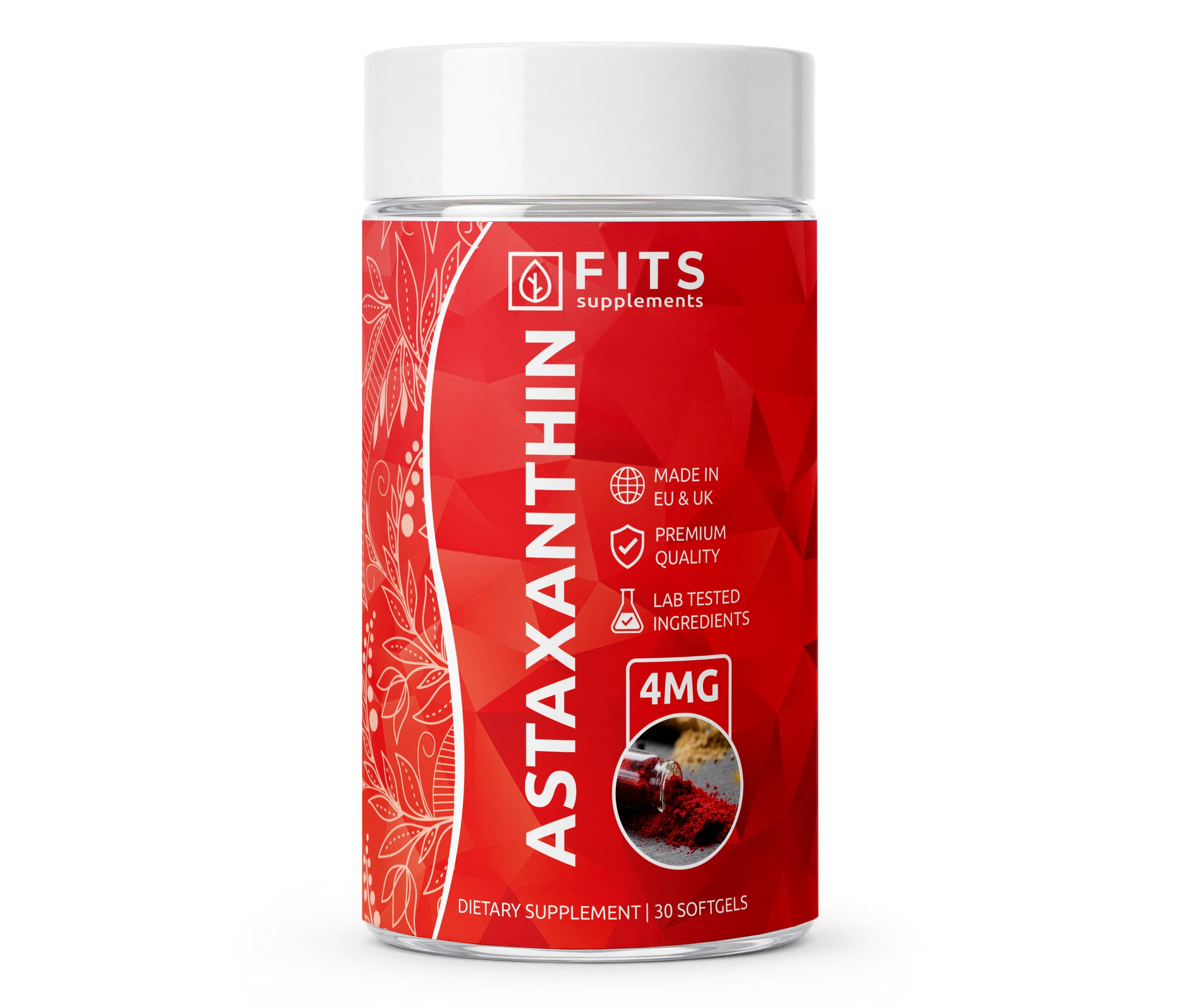 Astaxantin 4mg 30 mjuka kapslar