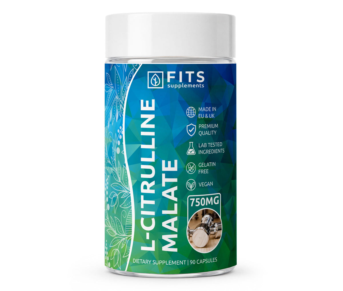 L-Sitrulliini Malaatti 750 mg 90 kapselia