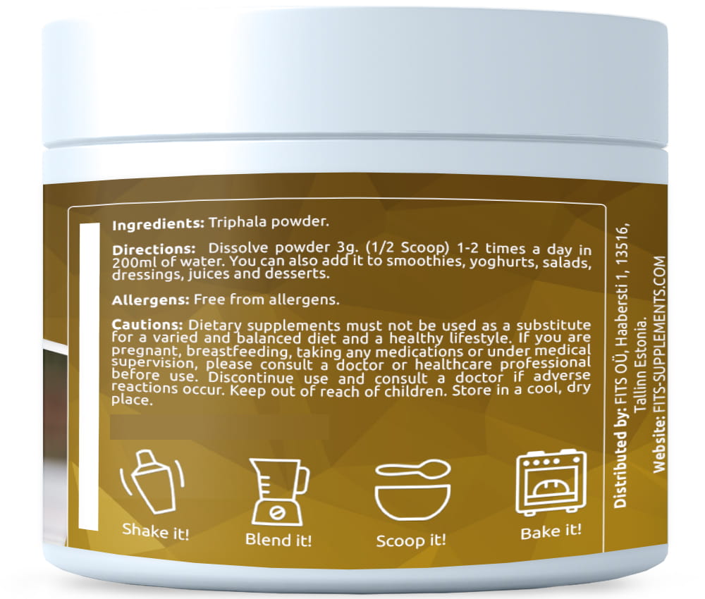 BIO Organic Triphala powder 200g