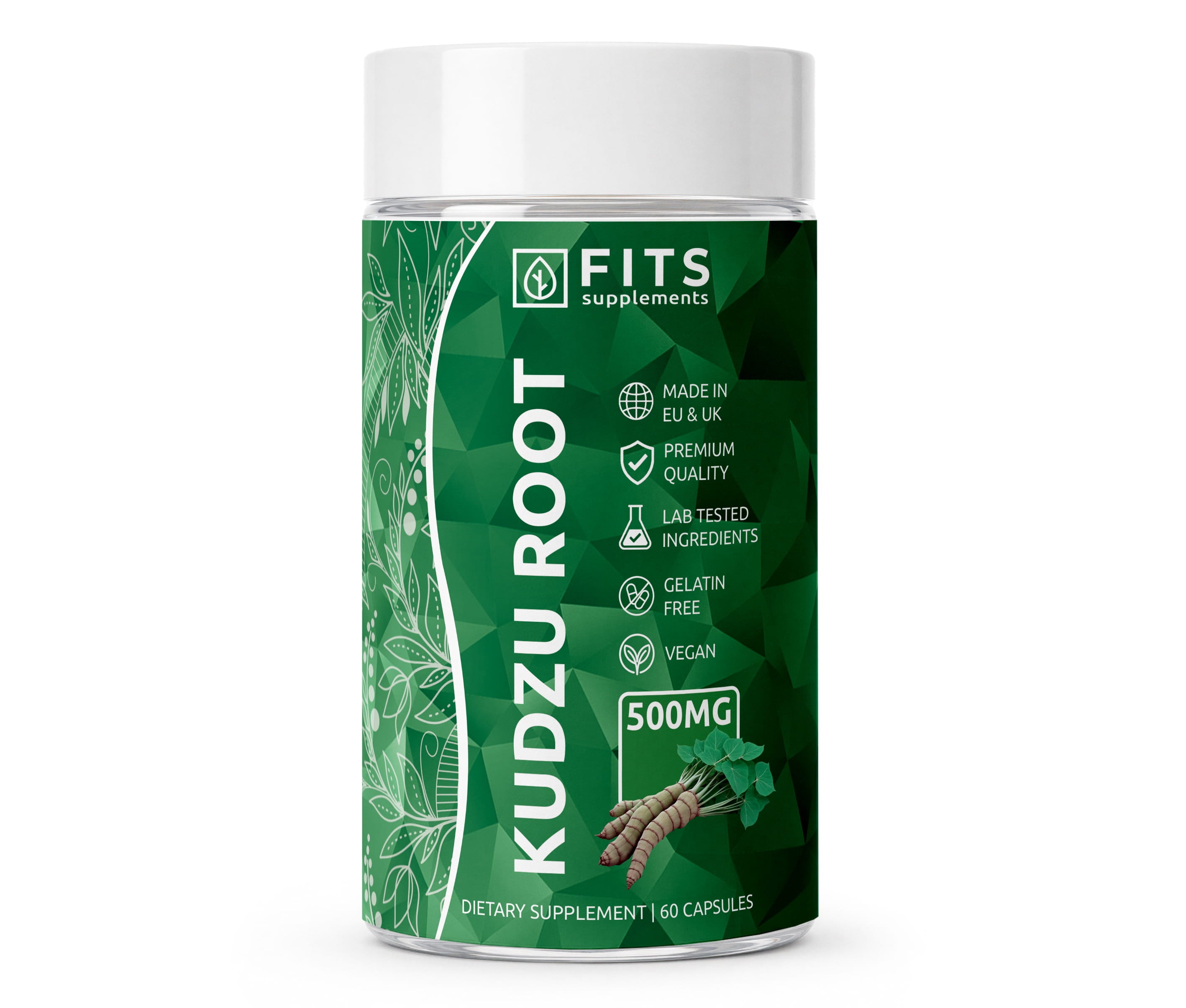 Kudzurot 500mg 40% Isoflavoner 60 kapslar