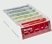 Pillbox 7 dag morgon, middag, kväll, natt