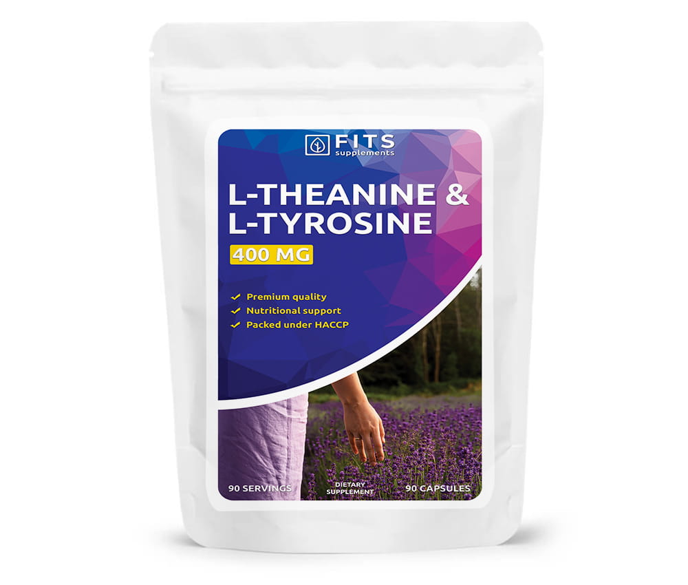 L-Theanine and L-Tyrosine 90 kapselia
