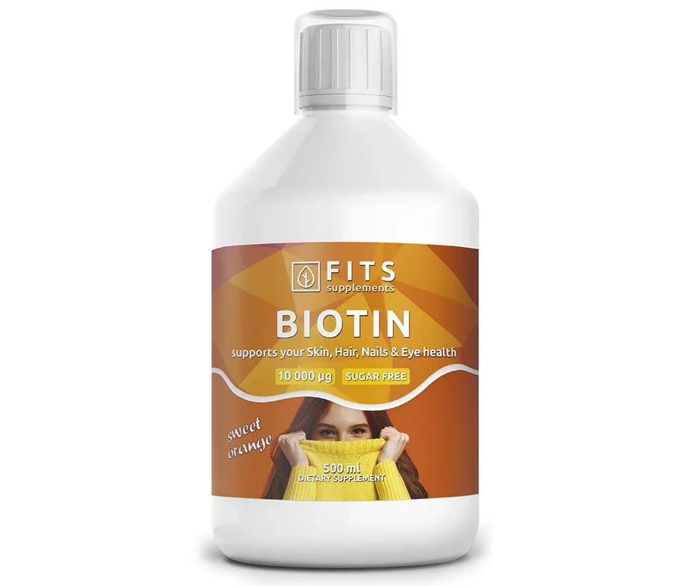 Flytande Biotin 10000 mcg sockerfri 500ml