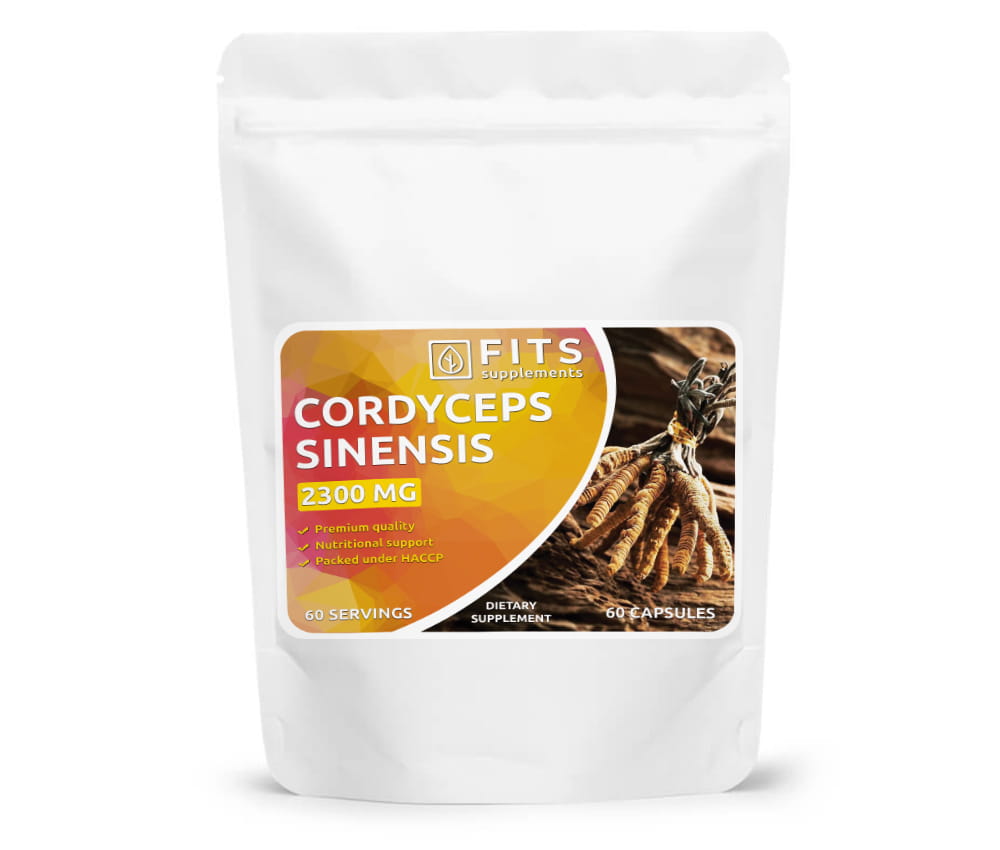 Cordyceps Sinensis Stark 2300mg 60 kapslar
