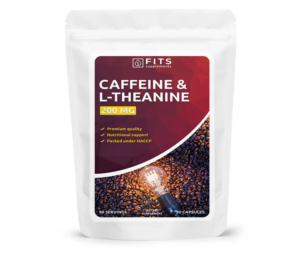 Caffeine and L-Theanine 90 capsules