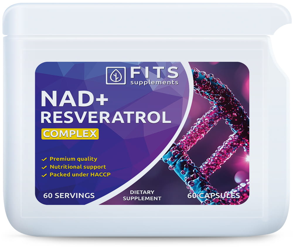 NAD+ and Resveratrol 60 capsules