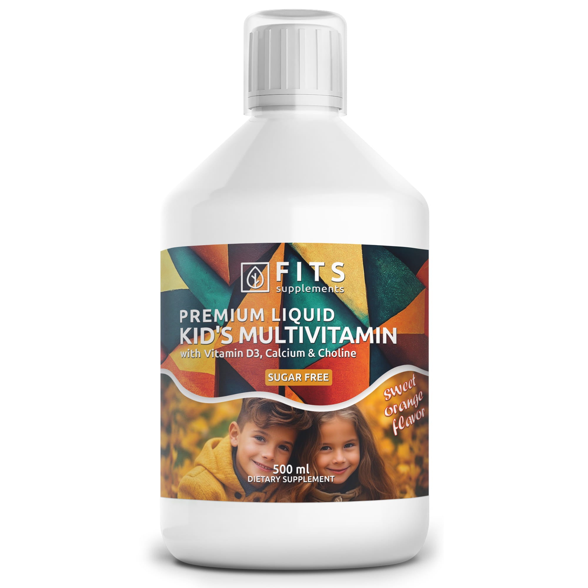 Liquid Kids Multivitamin sockerfri 500ml