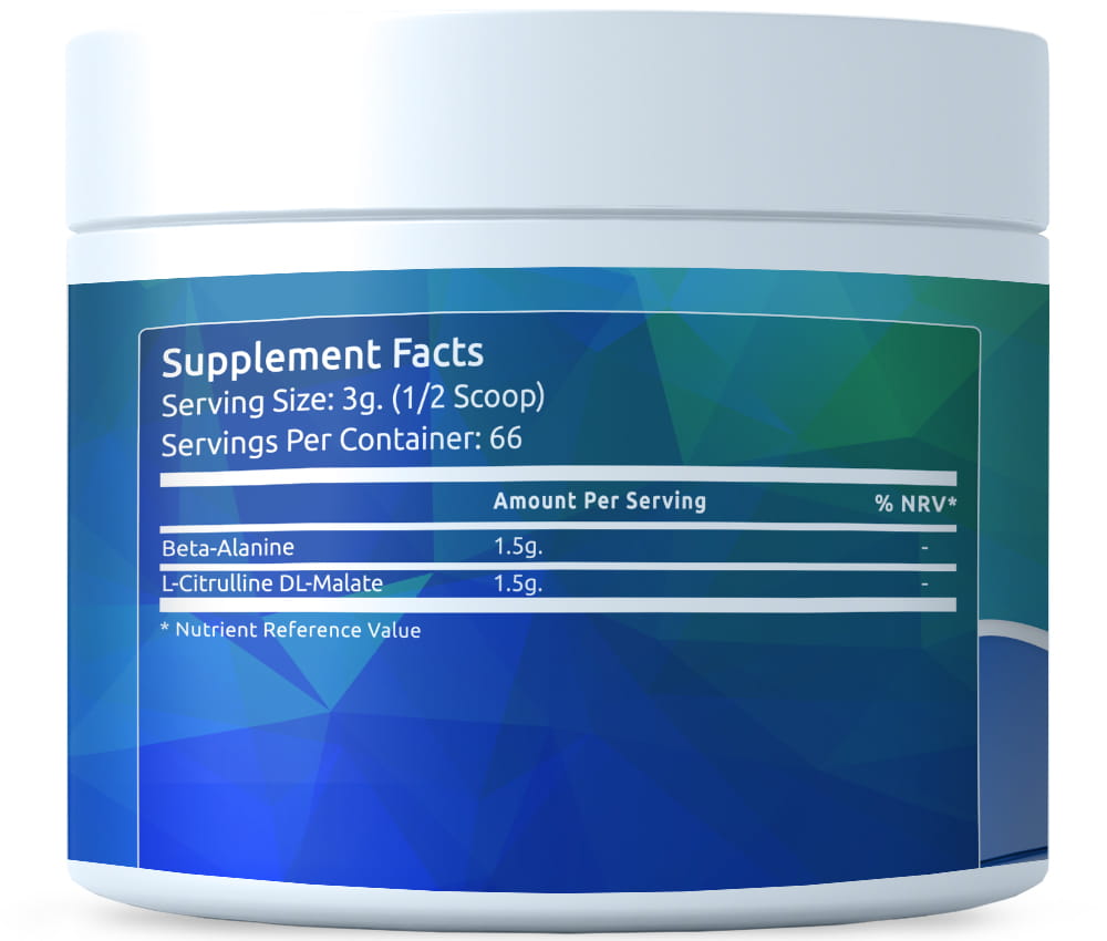 Beta-Alanin och Citrullin pulver 200g