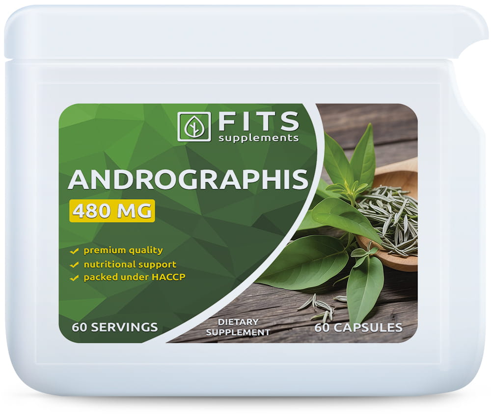 Andrographis-uutetta 480 mg 60 kapselia