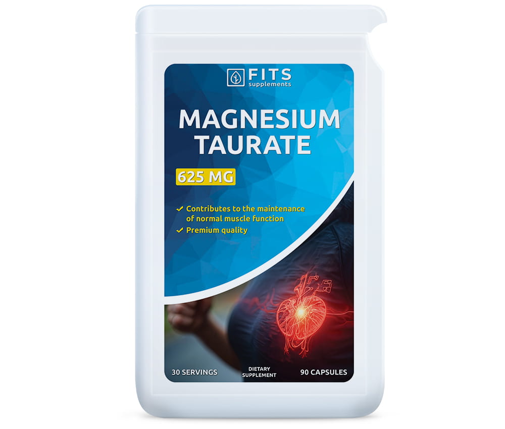 Magnesiumtaurat 625 mg 90 kapslar